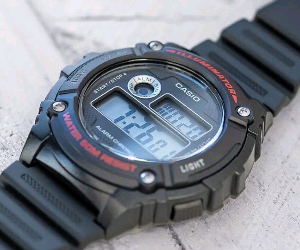 CASIO STANDARD W-216H-1A