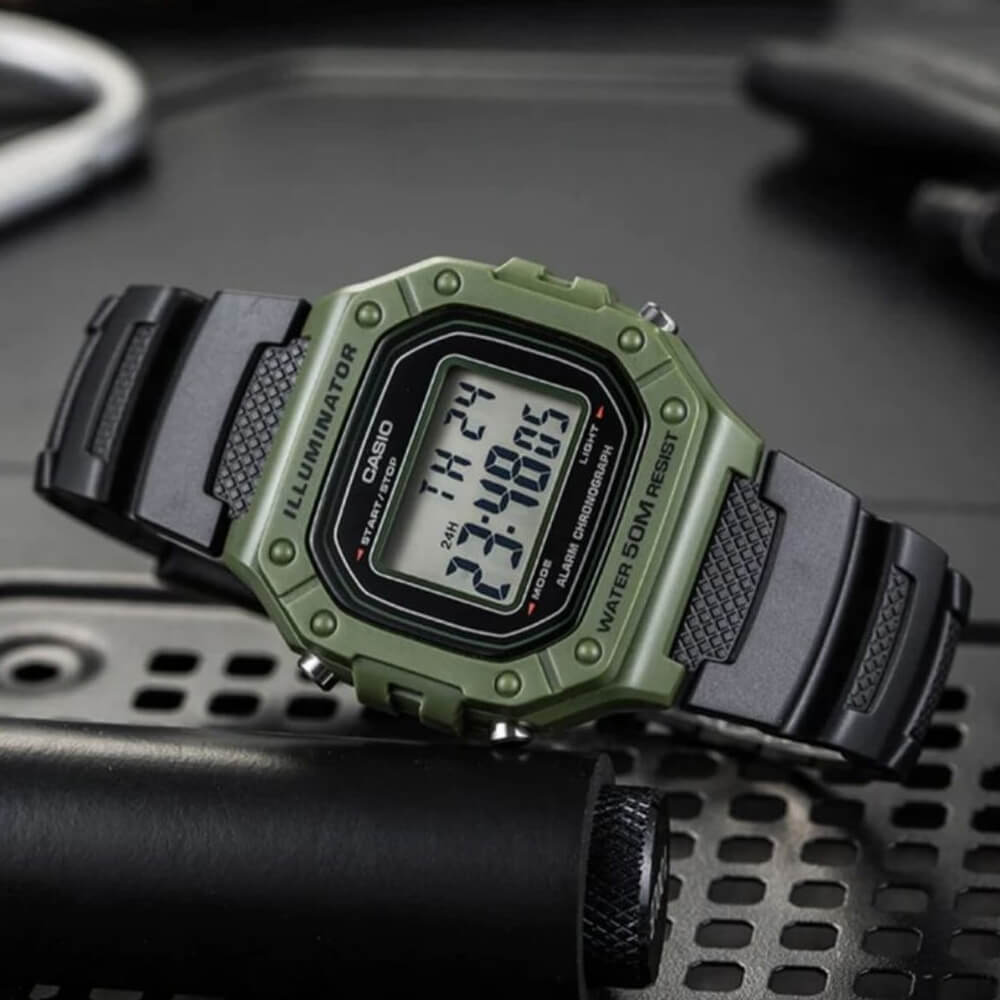 CASIO STANDARD W-218H-3A