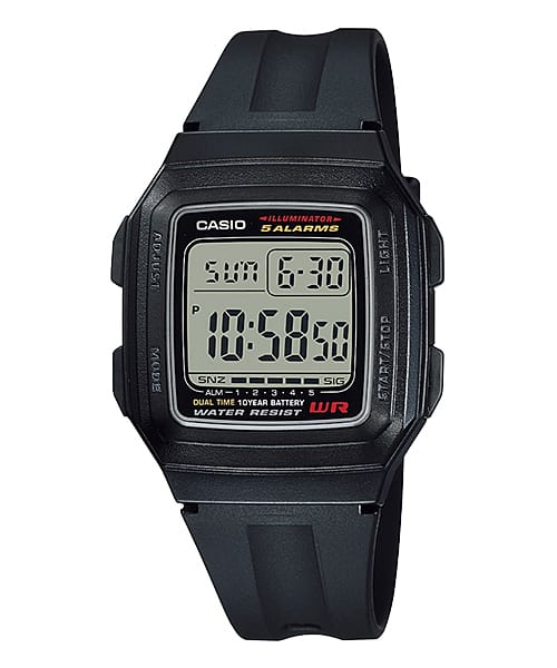 CASIO STANDARD F-201WA-1A