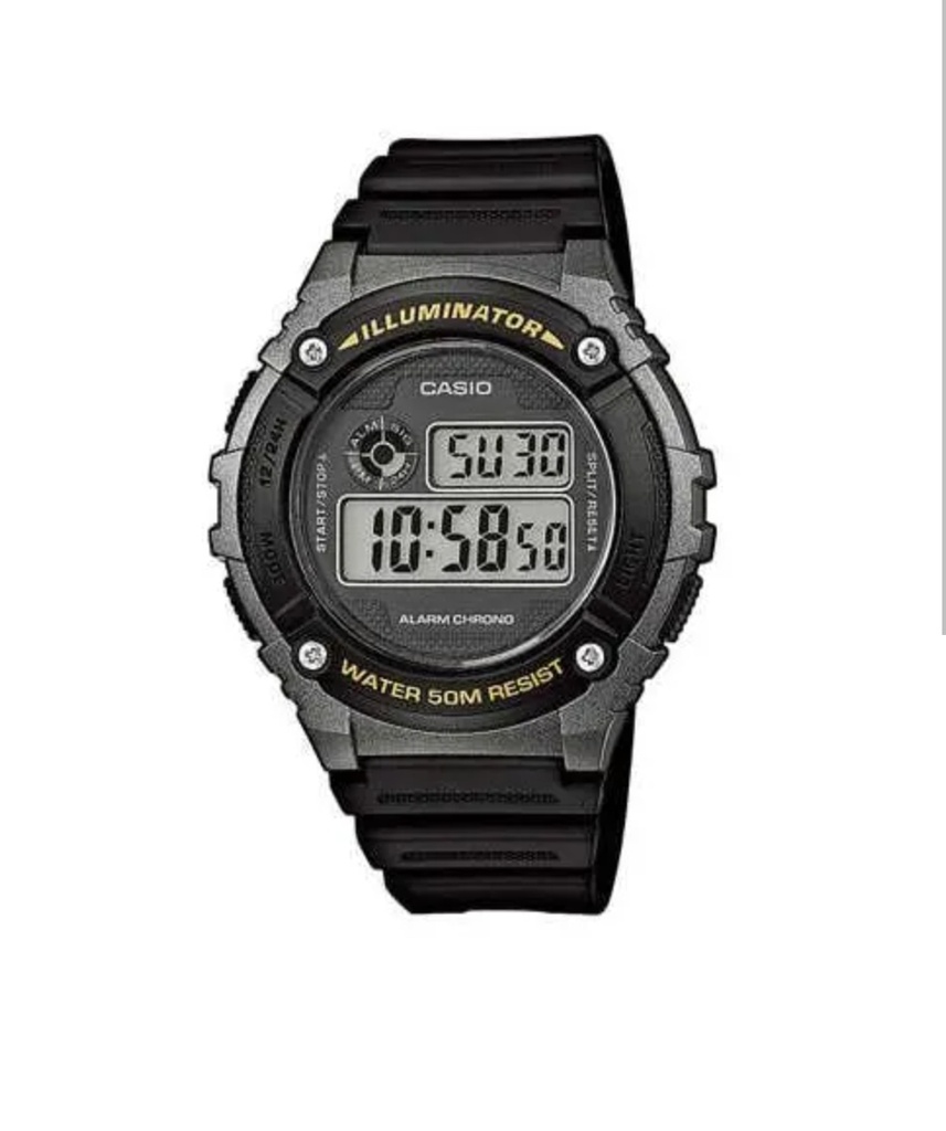CASIO STANDARD W-216H-1B