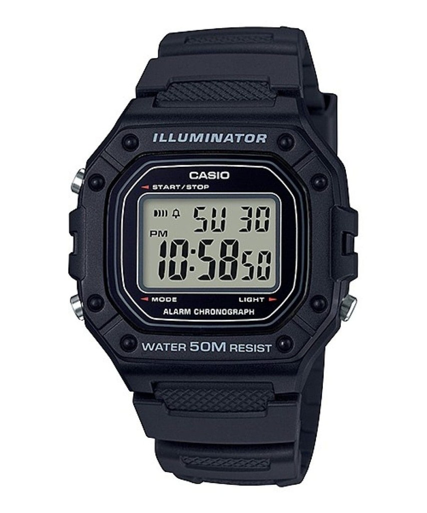 CASIO STANDARD W-218H-1A