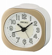 SEIKO ALARM TABLE CLOCK QHE121G